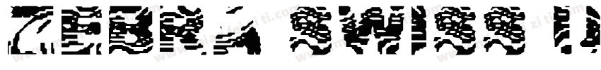 zebra swiss unicode字体转换